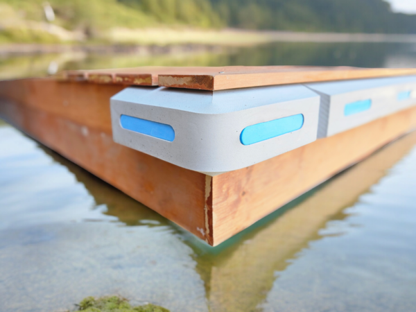 Marina/Dock Corner Bumper Gray Or Black (19.68x4.72x2.36 inch)