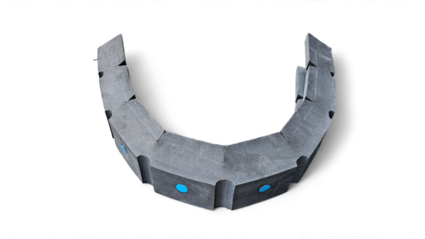 Y-BOOM Marina /Dock Bridge Bumper Gray Or Black (39.37x4.72x2.36 inch)